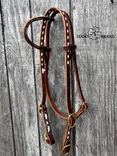 Load image into Gallery viewer, One ear buckle end with throat latch