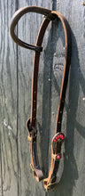Load image into Gallery viewer, One ear - red blossom buckle
