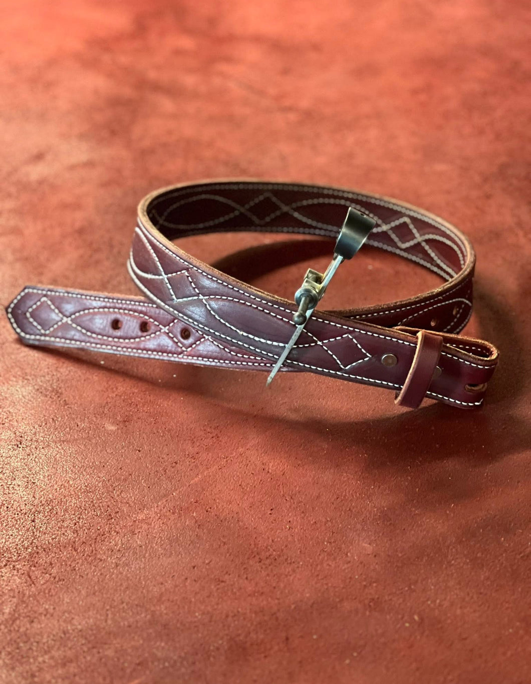 Gunfighter stitched belts