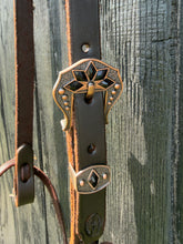 Load image into Gallery viewer, One ear tie end - black diamond buckle!
