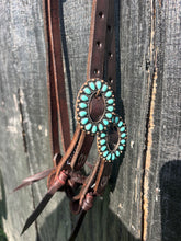 Load image into Gallery viewer, One ear - turquoise oval buckle
