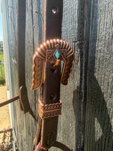 Load image into Gallery viewer, One ear tie end - Thunderbird Aztec Buckle
