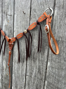 Classic scalloped breast collar